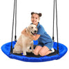 100cm Giant Nest Web Rope Hanging Tree Swing Seat Climbing Frame Round Backyard