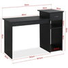 Computer Home Office Desk w/ Drawer and Shelf Study PC Table Writing Desk