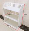 White 3/4/5 Tiers Shoe Rack Storage Shelf Display Stand Organiser Unit Cabinet