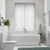 Faux Wood Wooden Venetian Blinds Blind With Tapes 50mm Slats White Fittings Inc