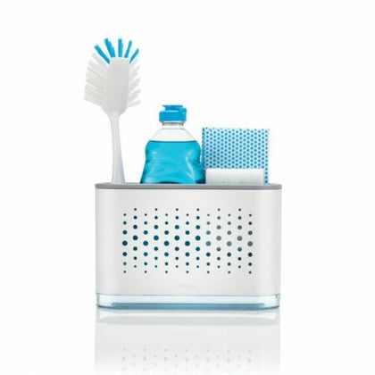 Minky Kitchen Sink Side Washing Up Utensils Tidy Storage Organiser Caddy, White