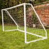 8x4 Kids Football Goal Net Posts Garden Fun Children Outdoor Summer Play Footie