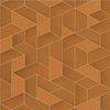 NEW LUXURY ERISMANN LEVANTE 3D GEOMETRIC TEXTURED EMBOSSED BLOWN VINYL WALLPAPER