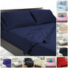 PERCALE FITTED SHEETS PLAIN DYED LUXURY COMBED NON IRON SINGLE DOUBLE KING