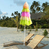 160CM Hawaiian Parasol Tilt Mechanism Height Extendable Multiple Colour