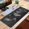 Non-Slip World Map Design Wide Large Computer Mouse Pad Desk Mat 90x40 Earth Map