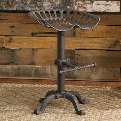 Vintage Tractor Seat/Bar Stool Rustic Cast Iron Industrial Style