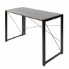 Folding PC Computer Desk Writing Study Table Office Home Workstation Wood&Metal