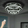 Modern 36W LED Crystal Ceiling Light Kitchen Bed Living Room Crystal Chandelier (With Remote Control)