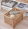 Rattan Storage Baskets Kitchen Hamper Bathroom Bedroom Handy Tidy Organiser