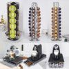 Coffee Pod Holder Tassimo Nespresso Dolce Gusto Capsule Drawers Stand Revolving