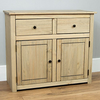 Vida Designs Panama Sideboard 2 Door 2 Drawer Solid Pine Furniture