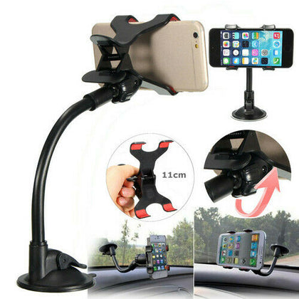 Universal 360° In Car Windscreen Dashboard Holder Mount For GPS Mobile Phone UK