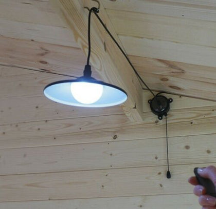 Zennox Solar Powered Shed Light Outdoor Lamp Garden Lighting 1/2 Pack & Remote