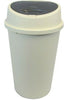 NEW CREAM TOUCH TOP BIN / DUSTBIN / RUBBISH / KITCHEN / HOME / PLASTIC (45LITRE)