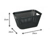 Rattan Style Plastic Storage Baskets Office Home Kitchen Tidy Organiser Basket