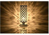 Modern Crystal Table Lamp Bedroom lights Bedside Lamp Desk Table Light Fixtures (Silver)