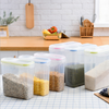 4X4L Large Cereal Containers Airtight Food Storage Kitchen Accessories With Lids