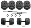 Dumbbell Pair Set 20KG of Weights Workout Training Home Gym Fitness Exercise