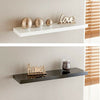 HIGH GLOSS Shelf Floating Wall Shelves White Black Grey Bookcase Display