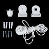 Roller Blinds Easy Fit Trimable Home Office Window Square Eyelet Fabric Blind