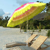 160CM Hawaiian Parasol Tilt Mechanism Height Extendable Multiple Colour