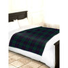 Tartan Check Polar Fleece Throw Blanket Picnic Beach Park Travel 120cm x 150cm