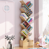 10Tier Book Shelf Tree Shape Bookshelf Case Storage Display Rack 2 Colors UK