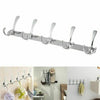 15 Hooks Coat Clothes Door Holder Rack Hook Wall Mounted Hanger Stainless Steel