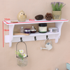 Rustic Floating Shelves Wall Mounted WPC Wall Storage Rack Display Kitchen Decor