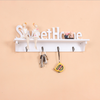 DIY Sweet Home Wall Mounted Shelve Shelf Rack Storage Floating With Hanging Hook