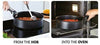 Tefal 3-Piece Ingenio Essential Non-Stick 20 & 26 cm Frying Pan Set, Black