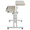Adjustable Height Computer Desk Workstation Laptop PC Table Home Office Study