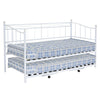 3ft Metal Single Day Bed Sofa Bed Guest Bed Frame or with Pull Out Trundle