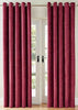 Luxury Sara Chenille Velour Lined Eyelet Curtains - Reduced To Clear