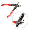 9PC Hose Clamp Clip Plier Set Swivel Jaw Flat Angled Band Automotive Tool Kit