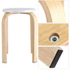 Premier Natural Round Wooden Modern High Quality Home Office Interior Stool