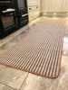 New Machine Washable Non Slip Mat Modern Colours Striped Kitchen Utility Runner