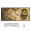 Old World Mouse Desk Mat Gaming Mouse Pad Steampunk Library 900mms