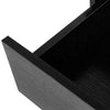 Black Chest of Drawers Bedroom Beside Table 4 Drawers Storage Wooden Cabinet