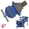 Heavy Duty Engineers Vice Vise Swivel Base Workshop Clamp Jaw Work Bench Table