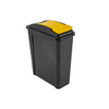 Plastic Recycling Bins Touch Top Recycle Dust Waste Pet Food Kitchen Pedal Bin