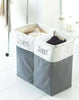 LARGE LAUNDRY BASKETS Hamper Bin Washing Clothes Sorter Foldable Storage