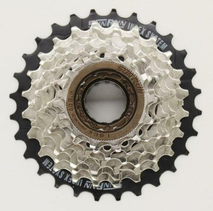 MOUTAIN BIKE 8 SPEED SCREW ON FREEWHEEL COGS 13T - 28T WORKS WITH SHIMANO,