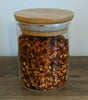 High quality Airtight Glass Storage Jars with Bamboo Lids