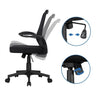 Fabric Mesh Office Chair Executive Adjustable Swivel Desk Chair Large Seat Chair
