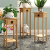 Tall Side Table Small Hall Furniture Lamp Telephone Stand Solid Wood Console Set