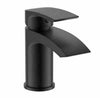 Black Square Waterfall Bathroom Tap Basin Mixer BRASS Sink Mono Faucet -CHEAP