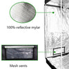 New Indoor Grow Tent Portable Silver Mylar Hydroponic Grow Tent With Window