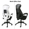 Gaming Chair Office Ergonomic Adjustable Swivel Computer PC Recliner Footrest
